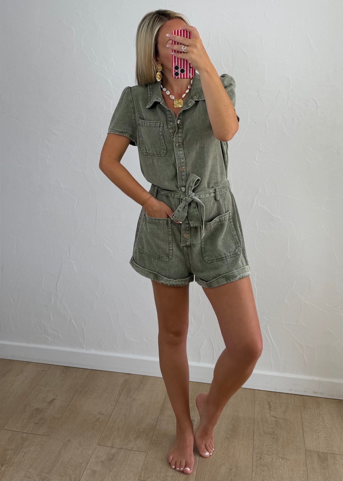 Combi-Short AGATHE Kaki