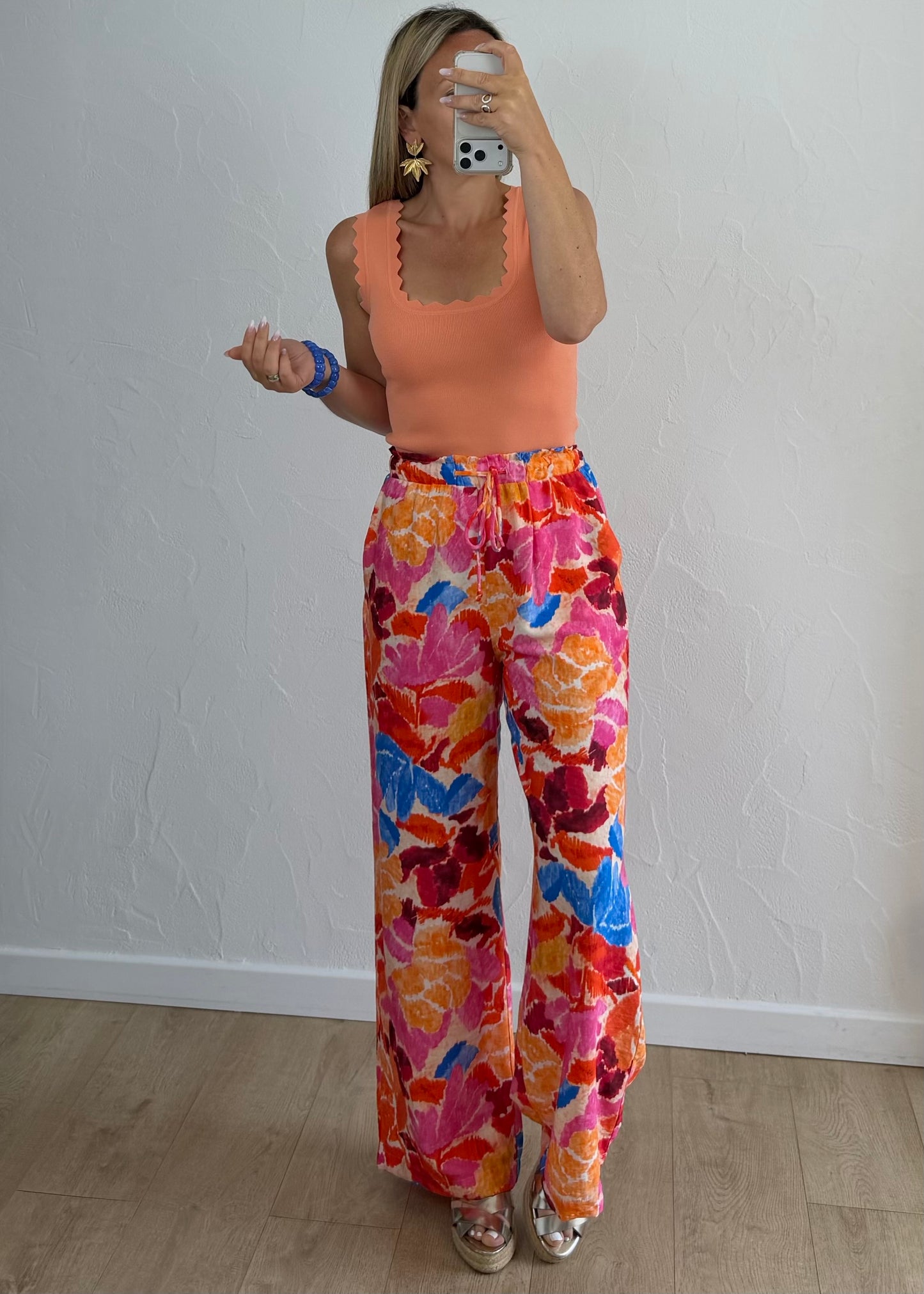 Pantalon CORINNE Fuschia