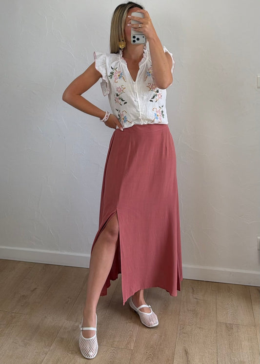 Chemisier LENA Blanc