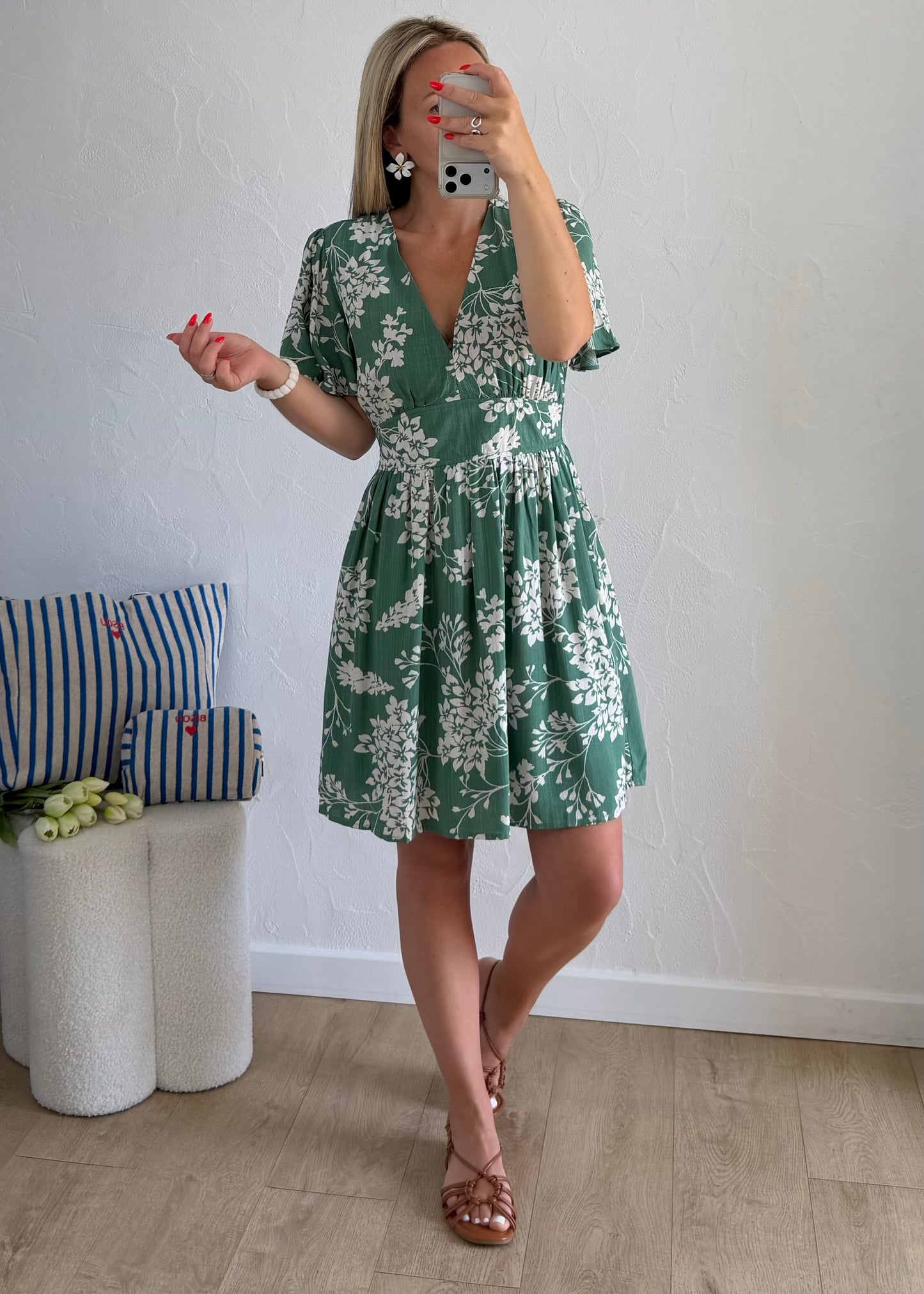 Robe NELIA Vert