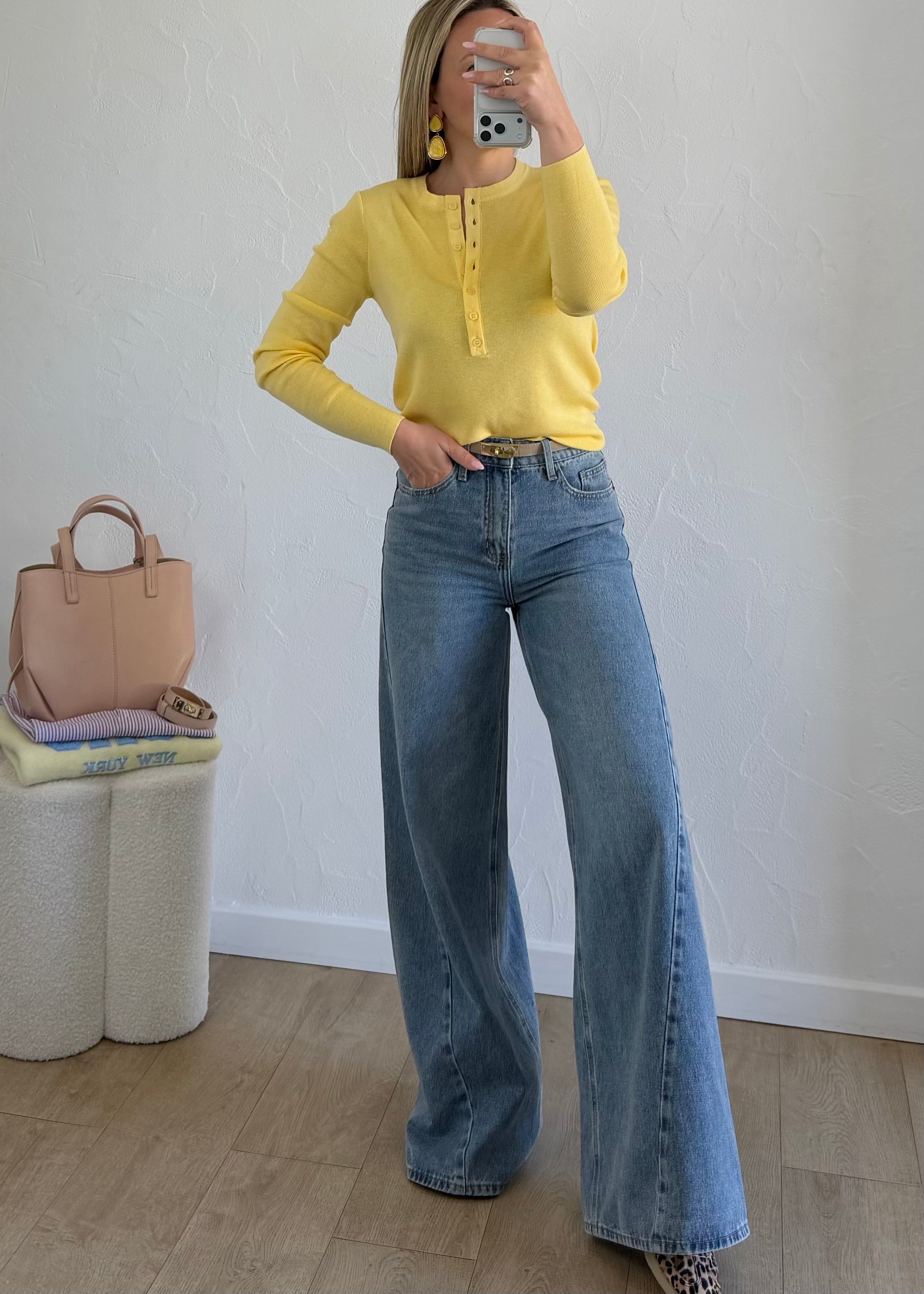 Sous-pull MAELLE Jaune