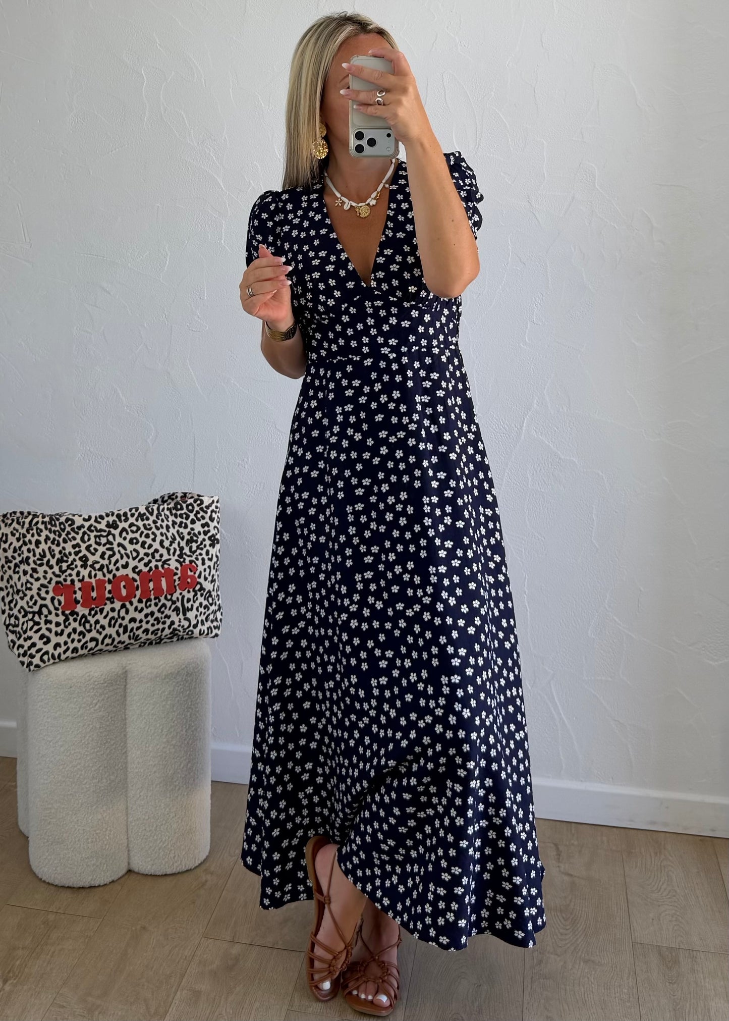 Robe ELANA Bleu Marine