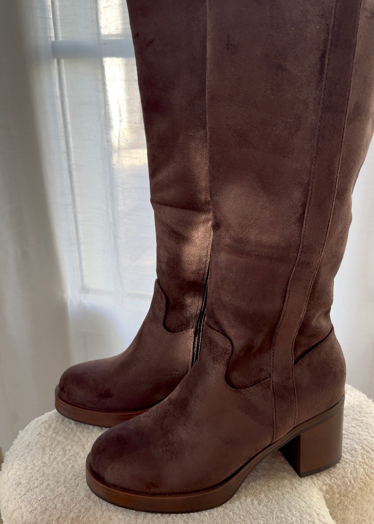 Bottes Salome marron