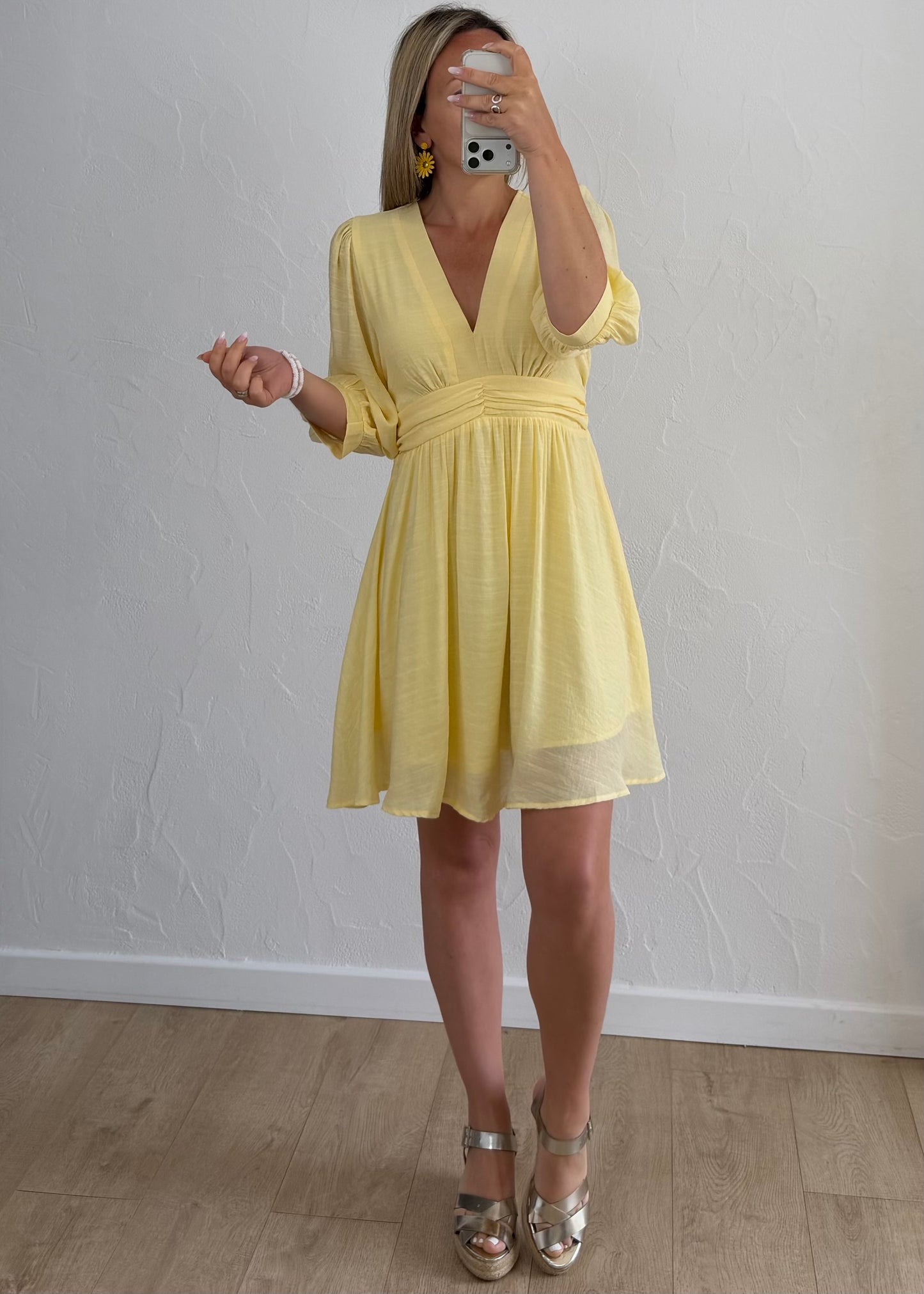 Robe LEA Jaune