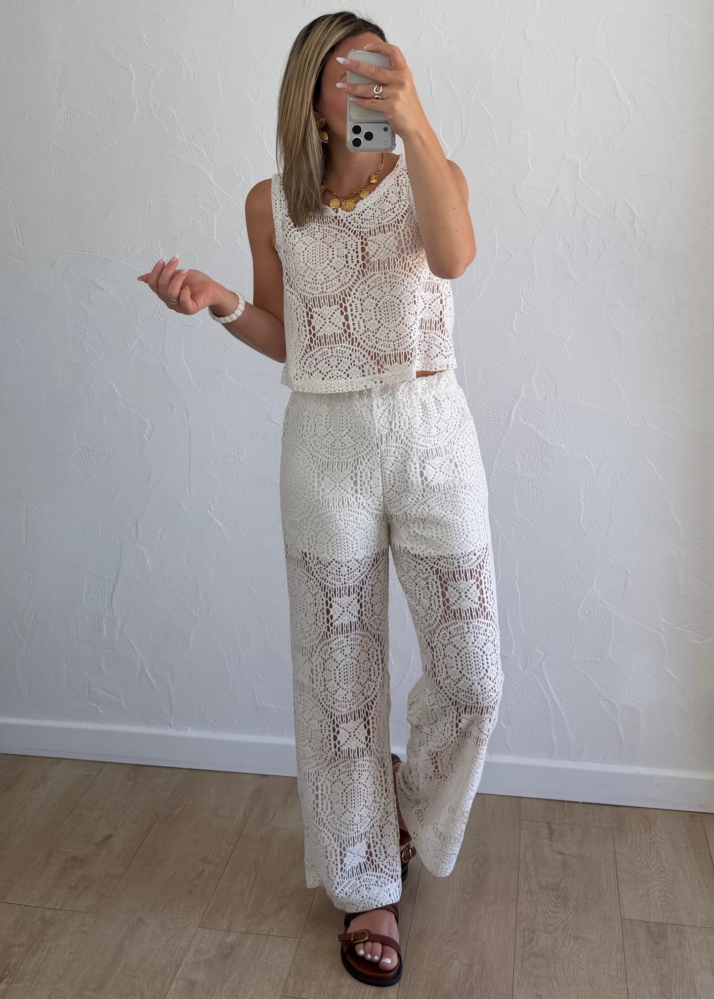 Haut ALBAELLE Crochet