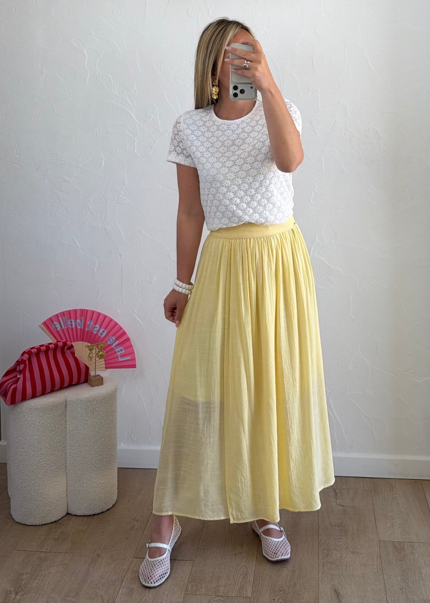 Jupe ANAYA Jaune