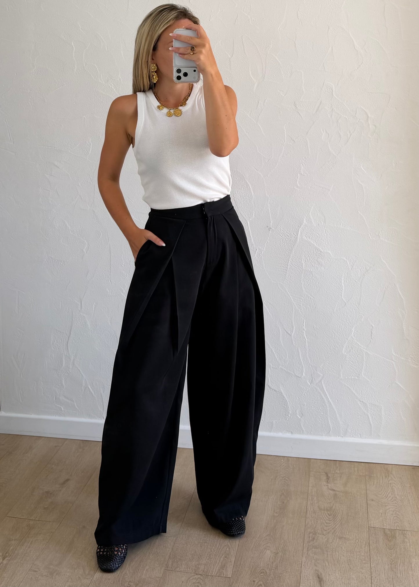 Pantalon Nero noir