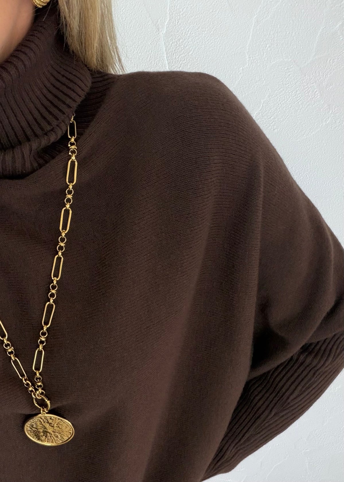 Pull Christie chocolat