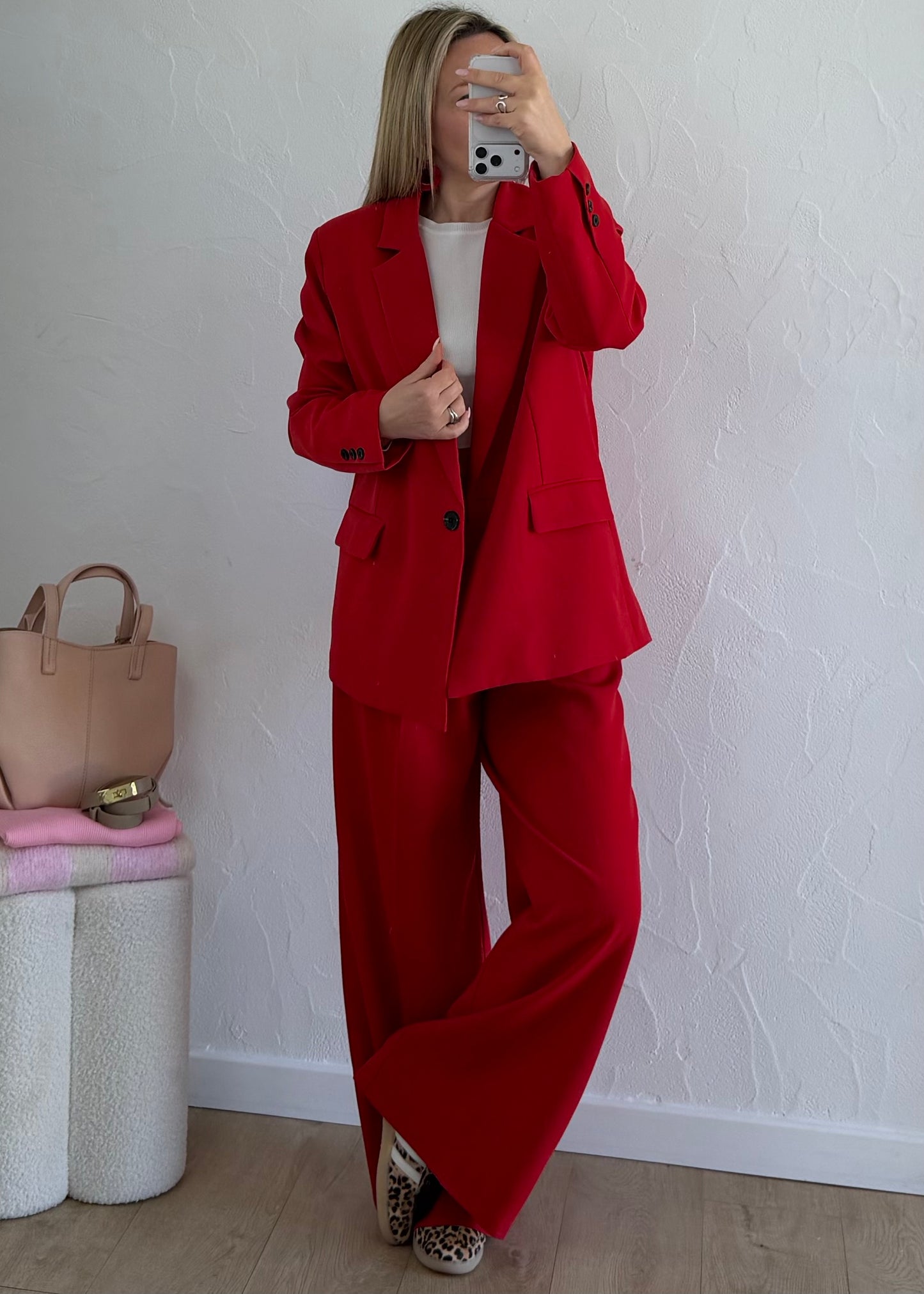 Pantalon CORALIE Rouge 💋