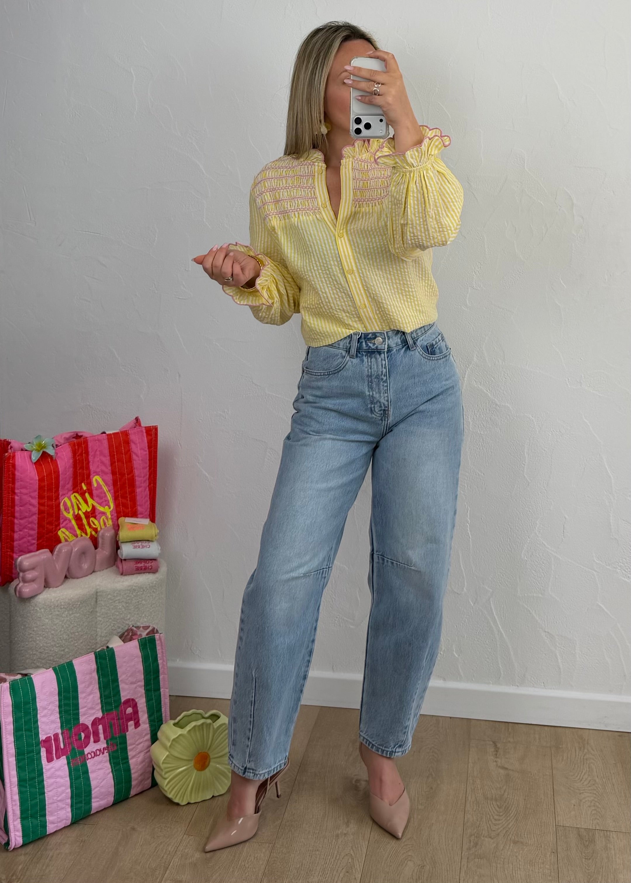 Chemisier BÉRYL Jaune