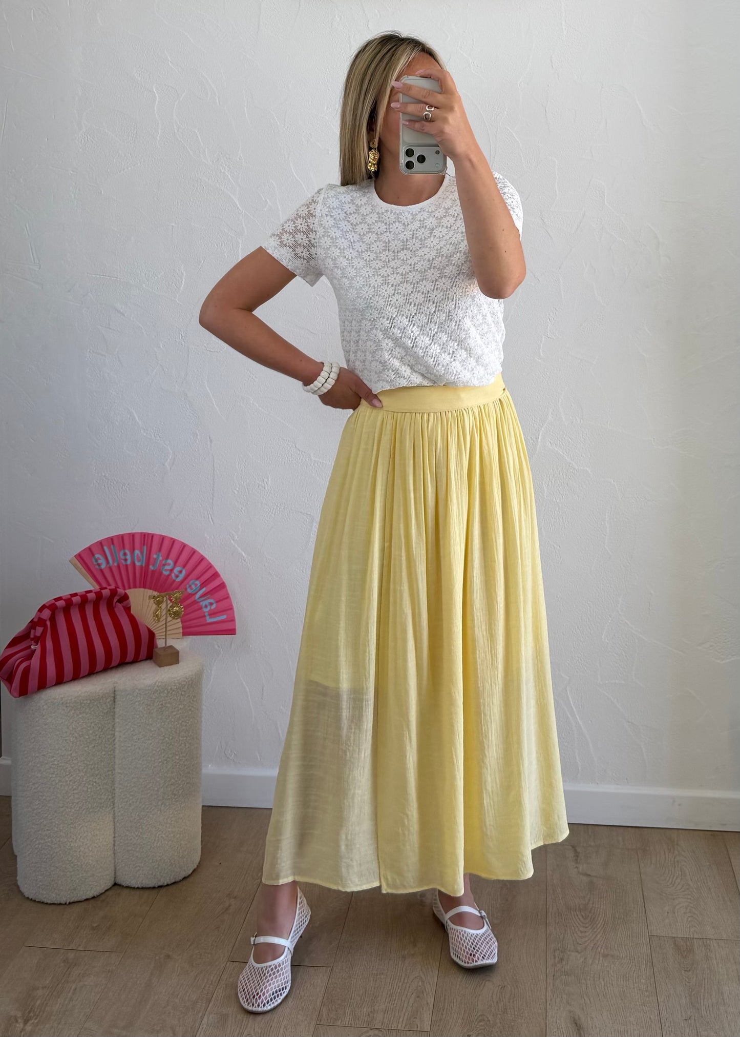 Jupe ANAYA Jaune