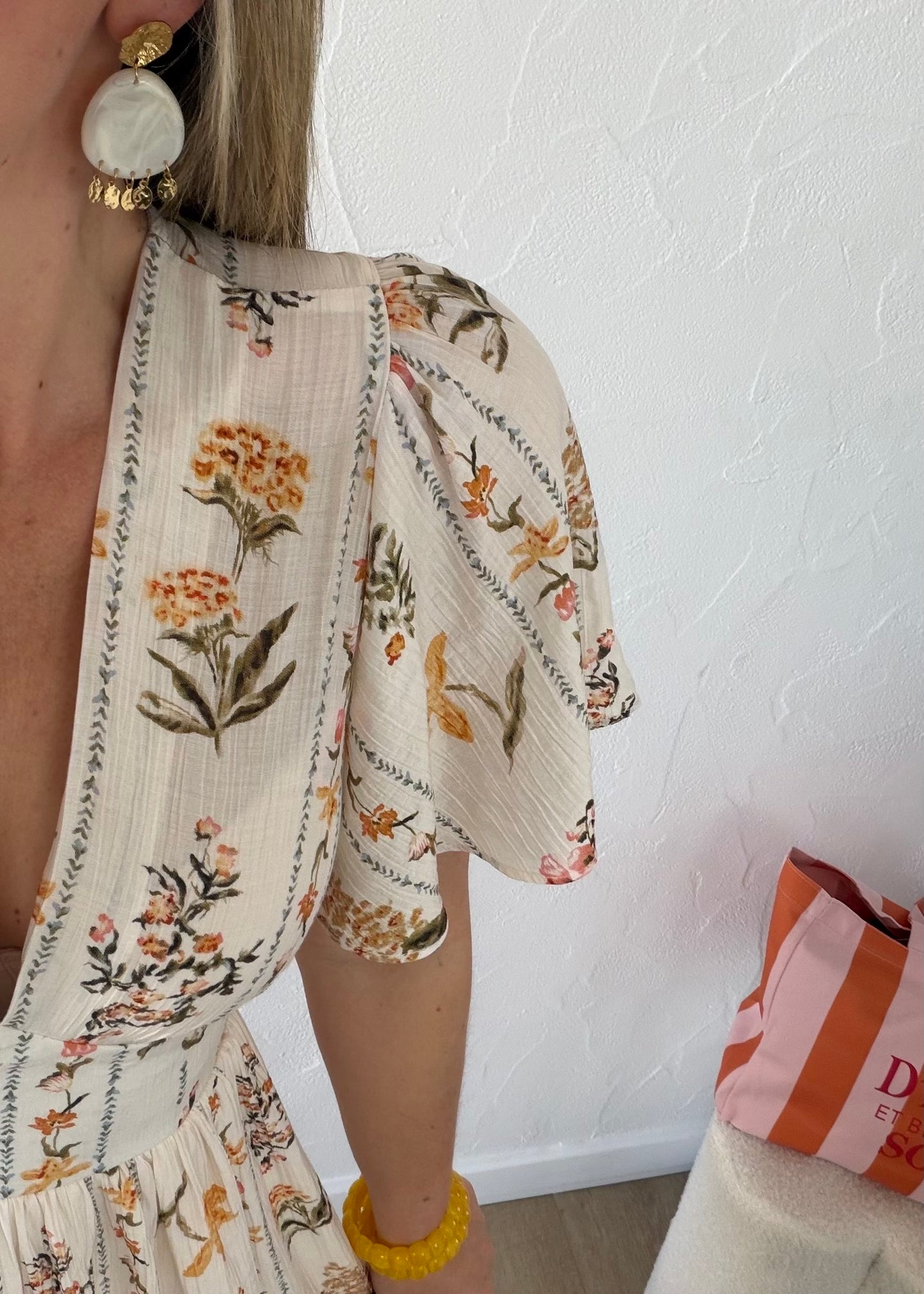 Robe DOTTIE Jaune