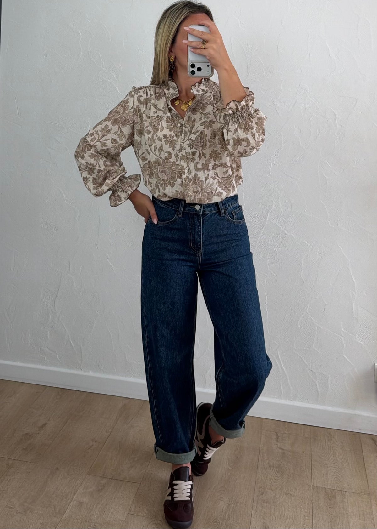 Chemise Loane fleurie