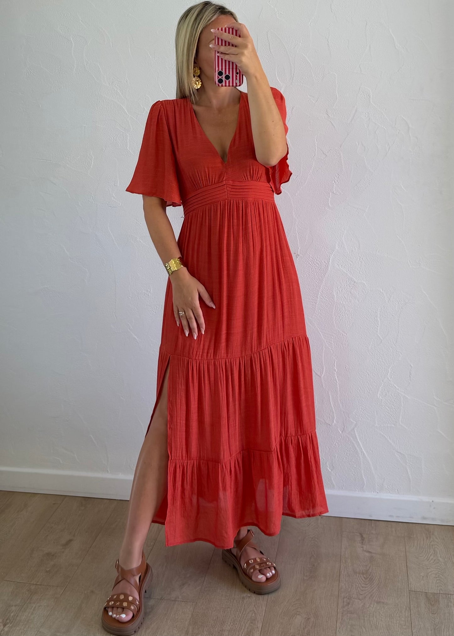 Robe LALIE Terracotta