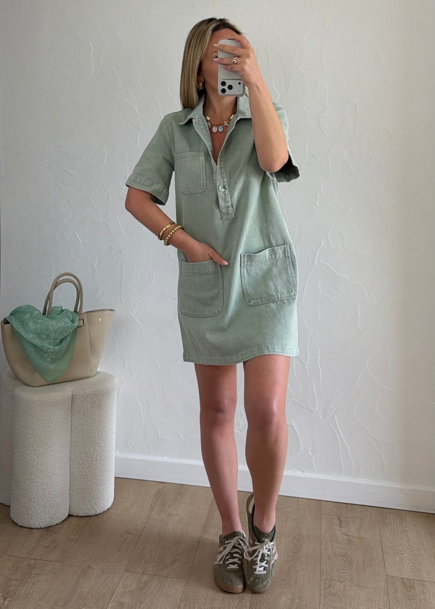 Robe CASSANDRA Turquoise