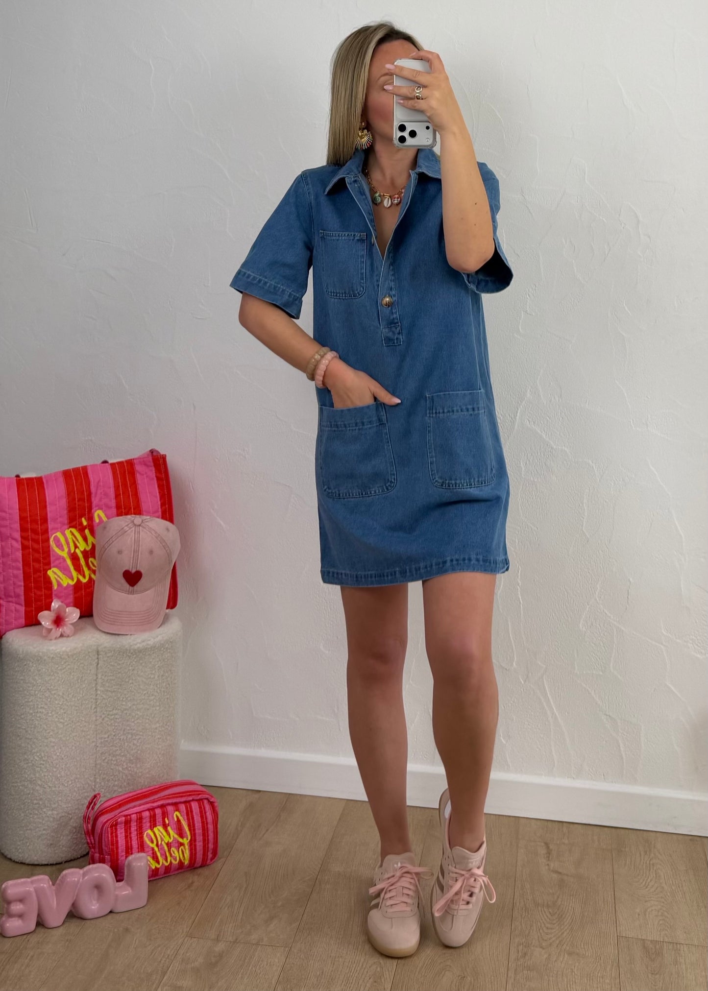 Robe LIVIA Bleu jean
