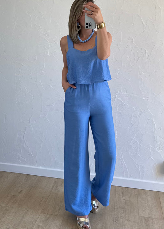 Combinaison Alix Bleu