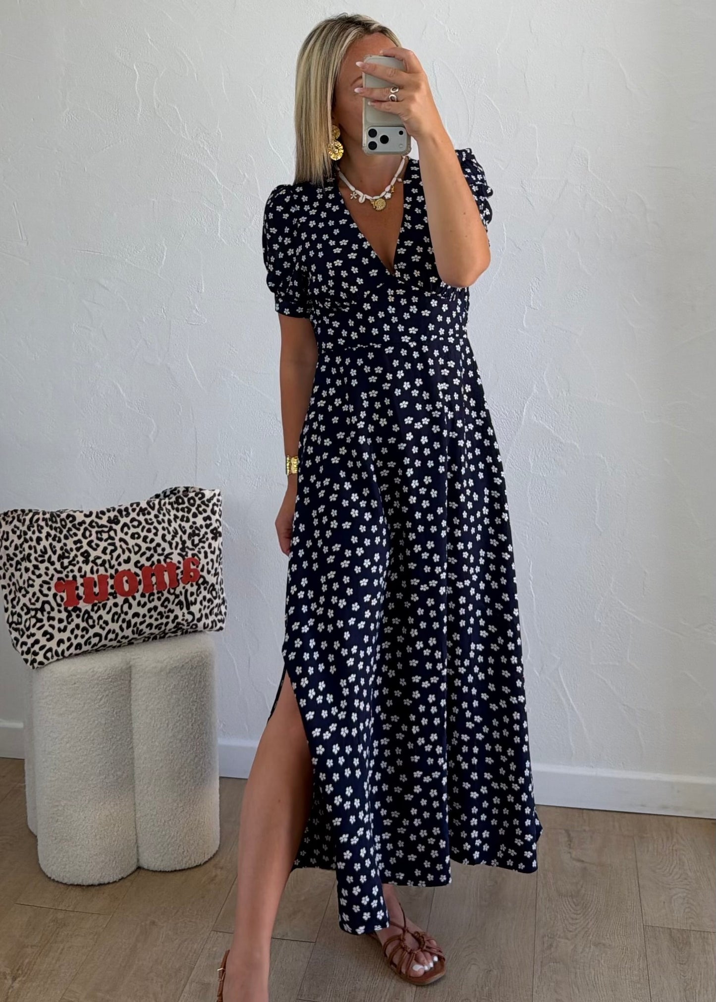 Robe ELANA Bleu Marine