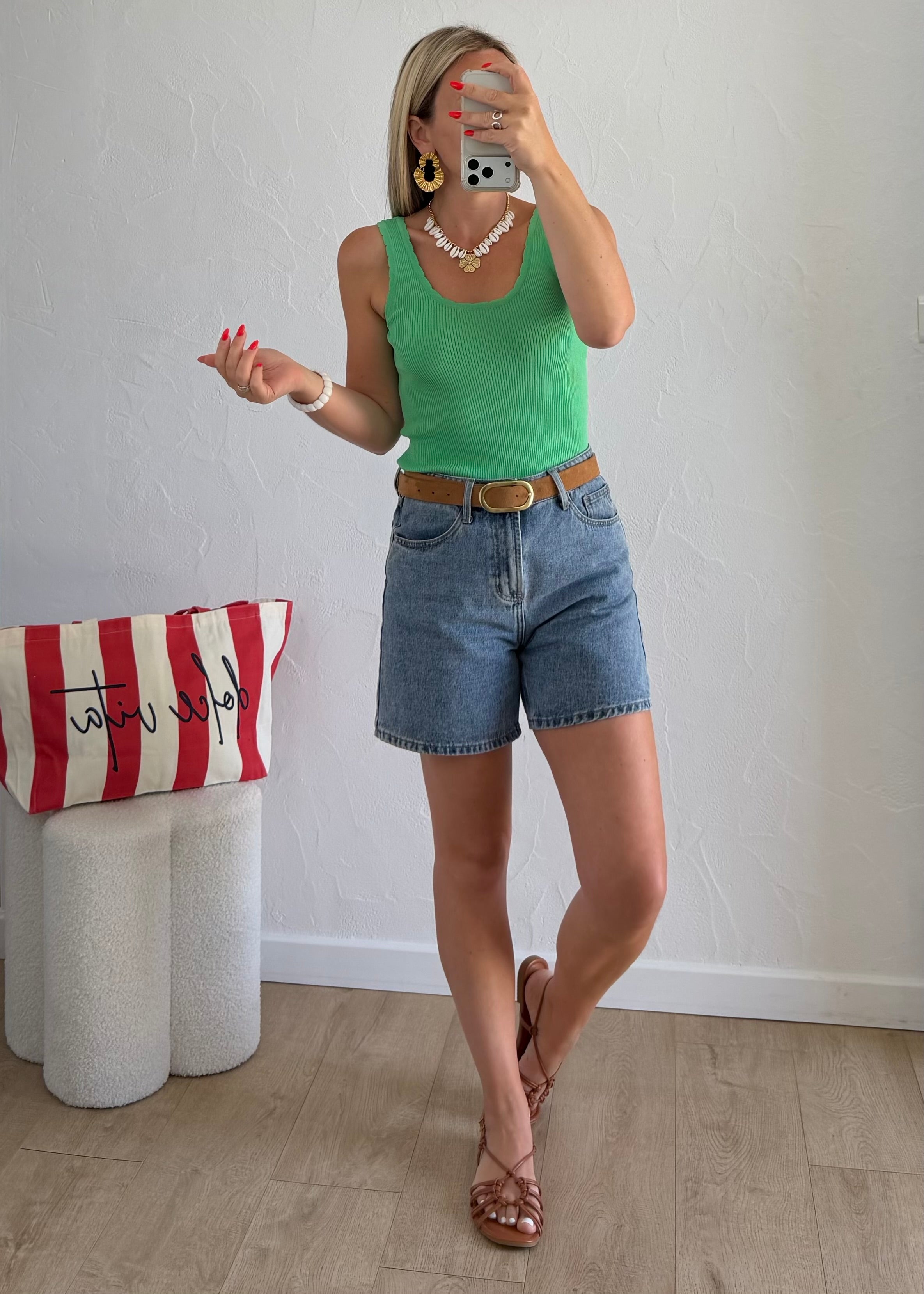 Débardeur NAELLE Vert