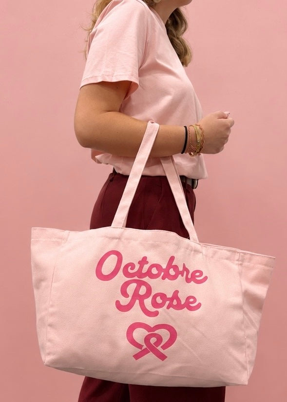 Octobre Rose • 1 sac = 1 Don de 5€ reversé à la ligue contre le cancer