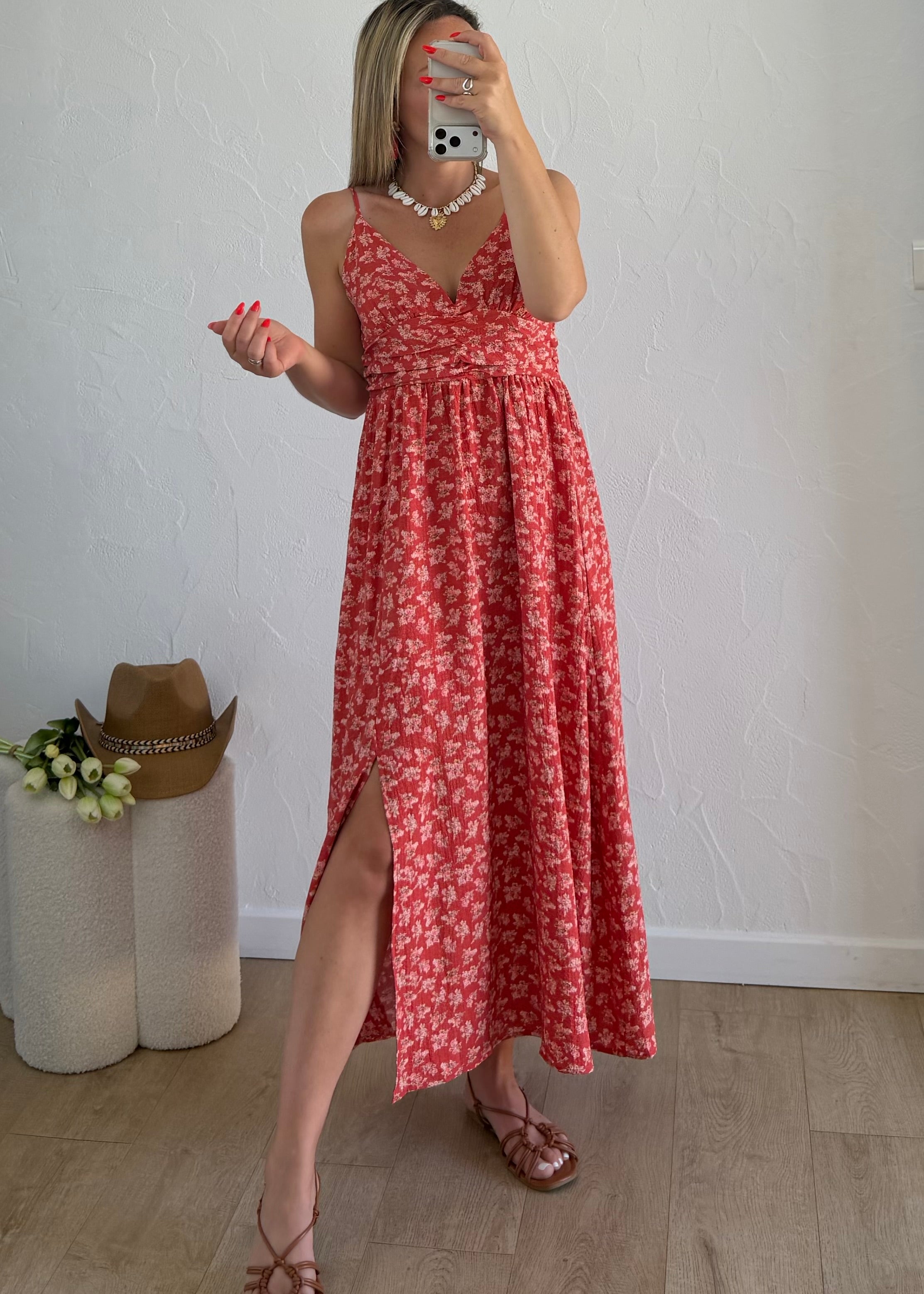 Robe LORRAINE Rouge