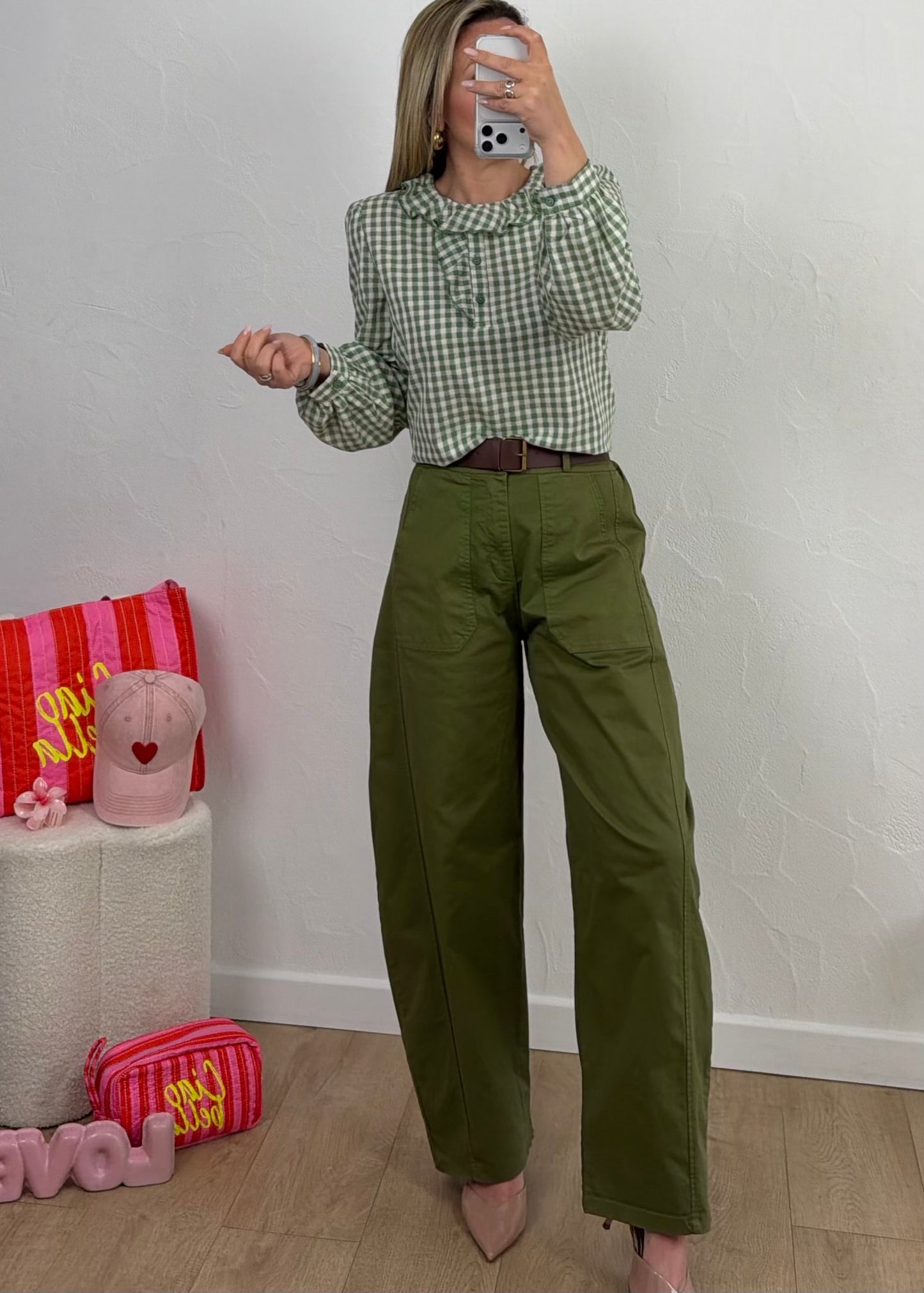 Blouse FAUSTINE Vert