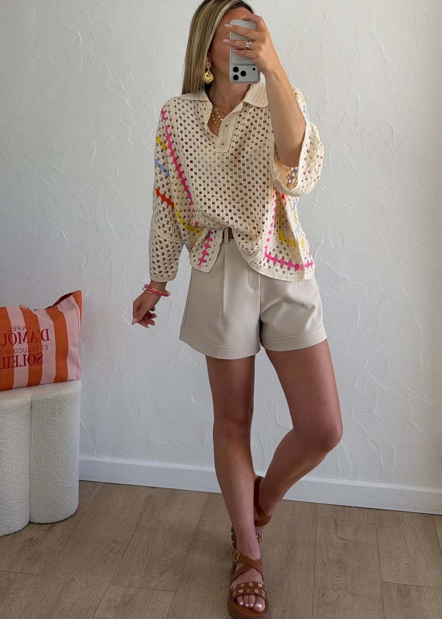 Short FLAVIE Beige