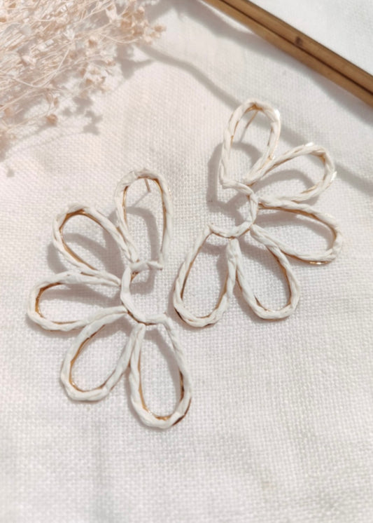 Boucles d’oreilles Fleurs