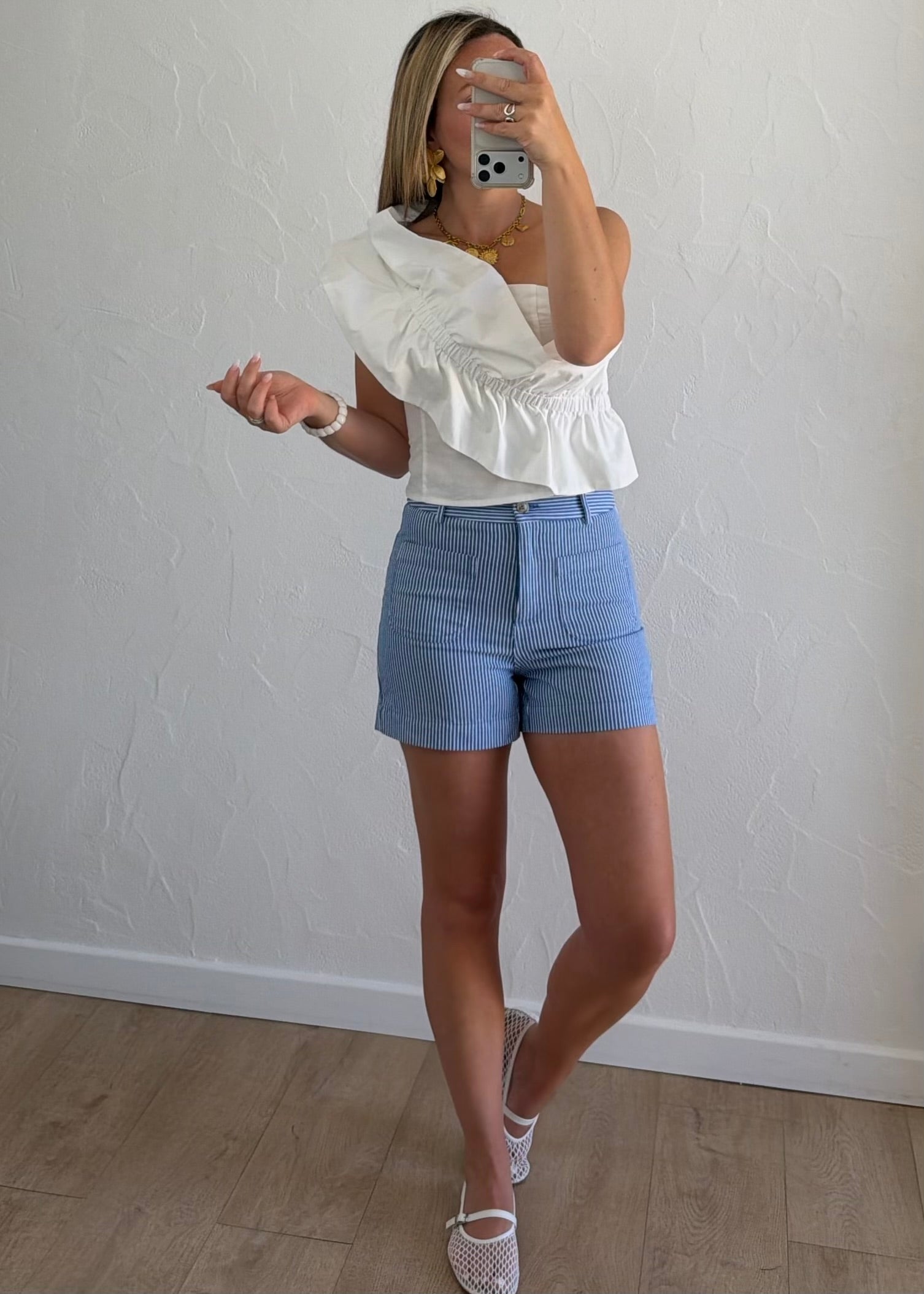 Top CÉLINE Blanc