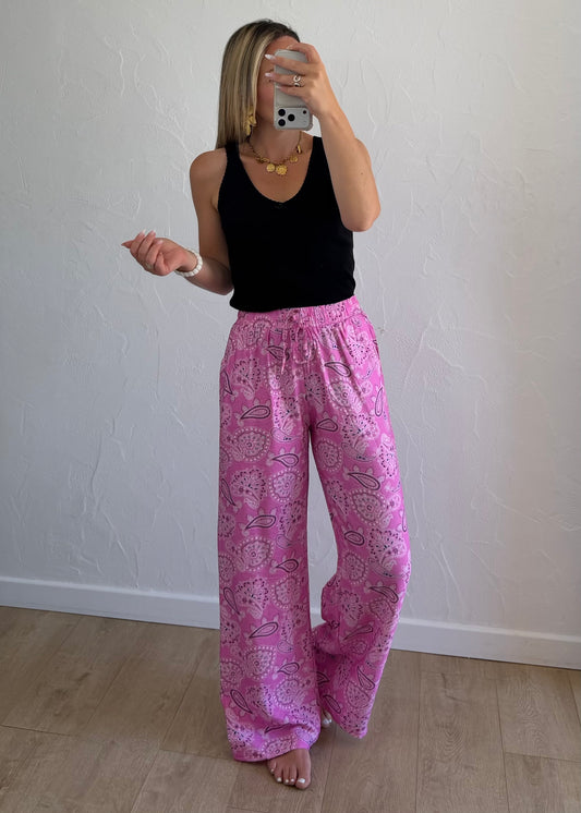 Pantalon MÉLISSA Fuschia