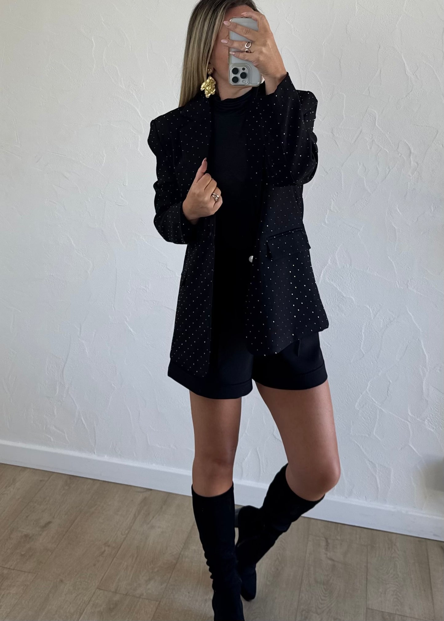 Veste Blazer SOLEANE Argenté