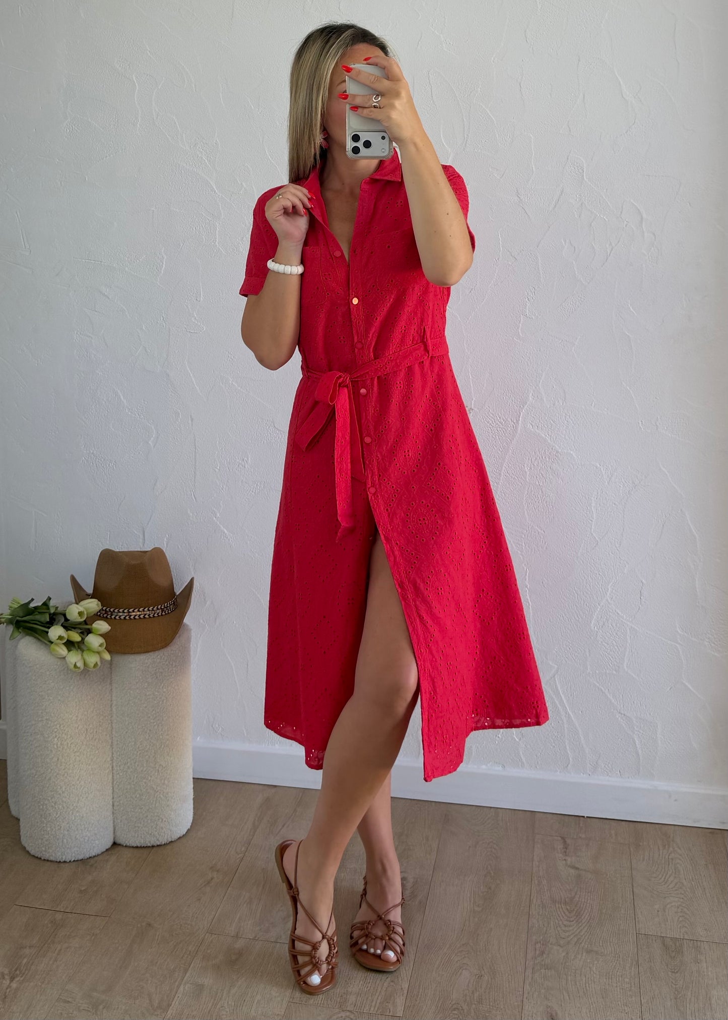 Robe ELOISE Rouge