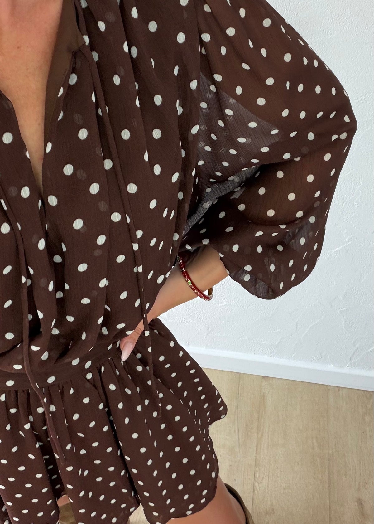 Robe Dana à pois