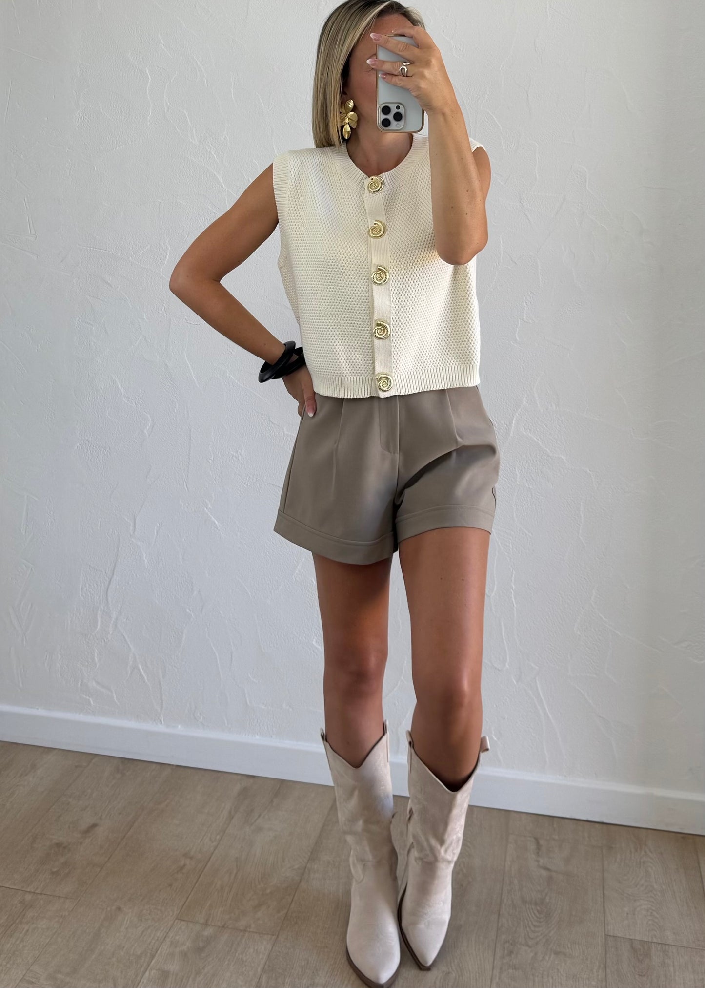 Short FLAVIE Beige