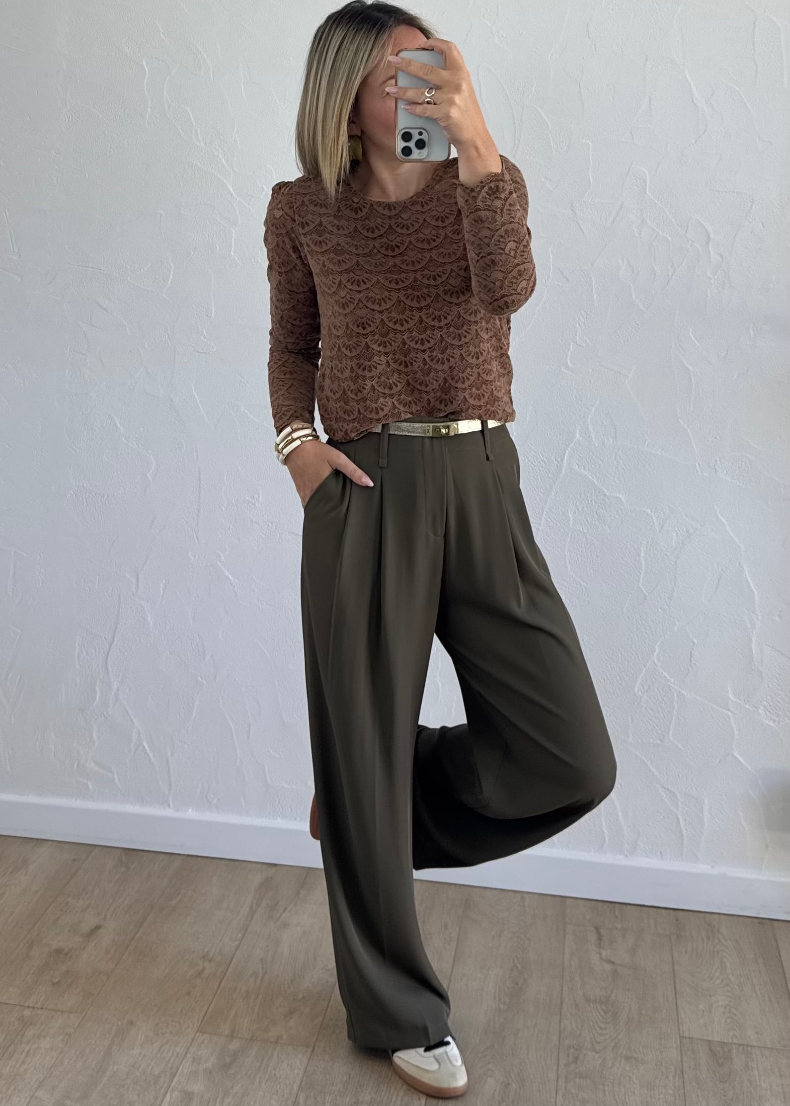 Haut CLARA Camel