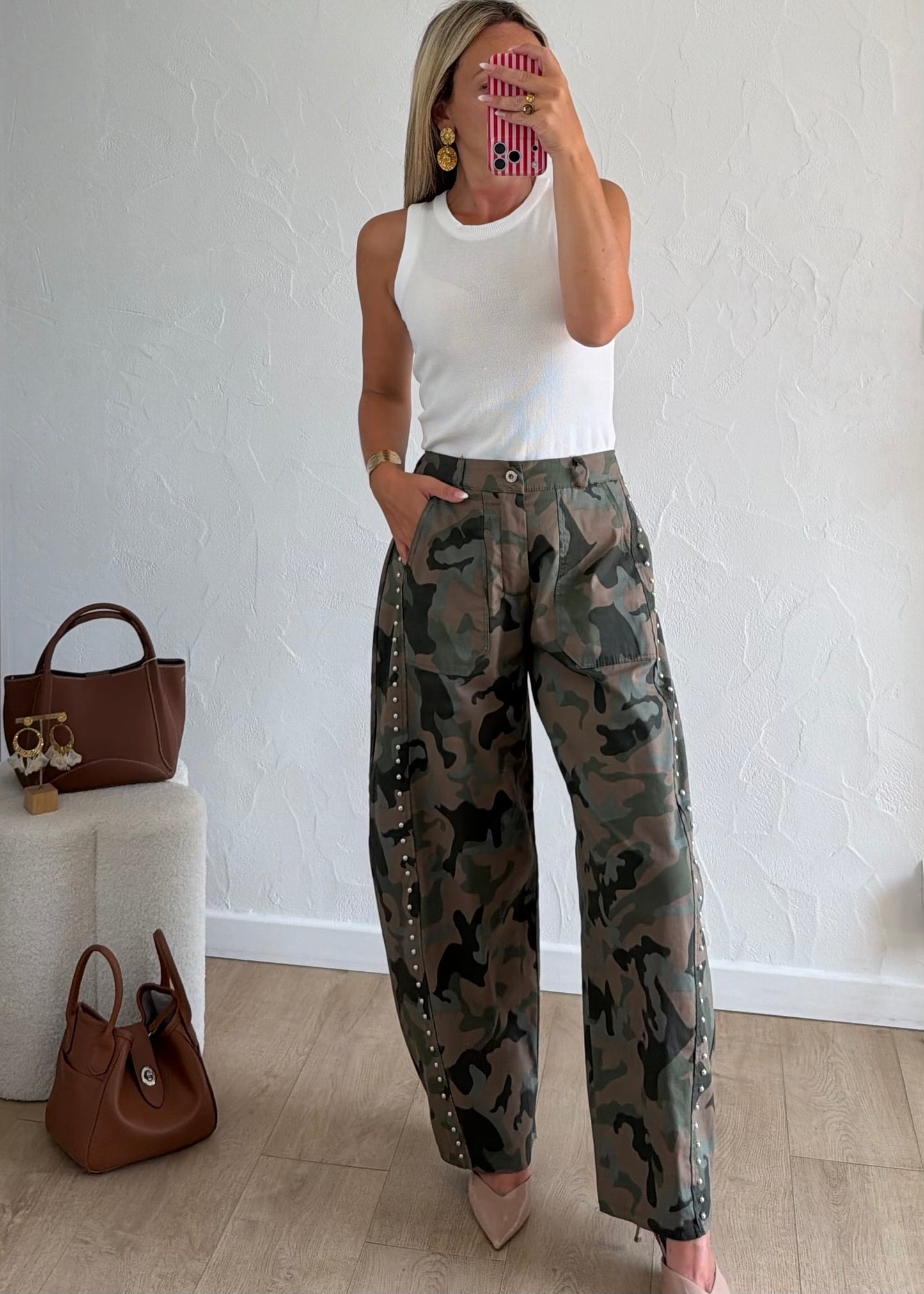 Pantalon THAISSIA Barrel