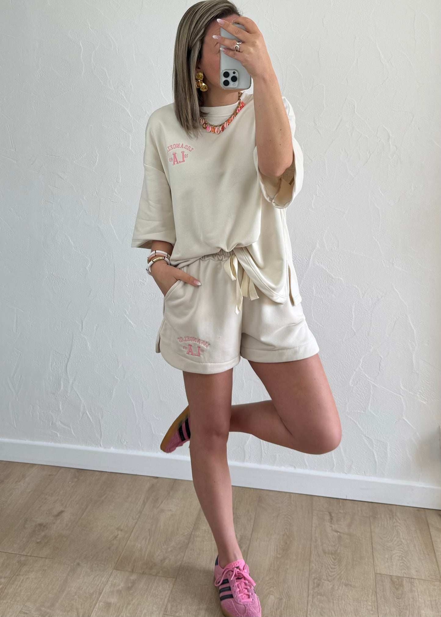 Ensemble Léonie Ecru