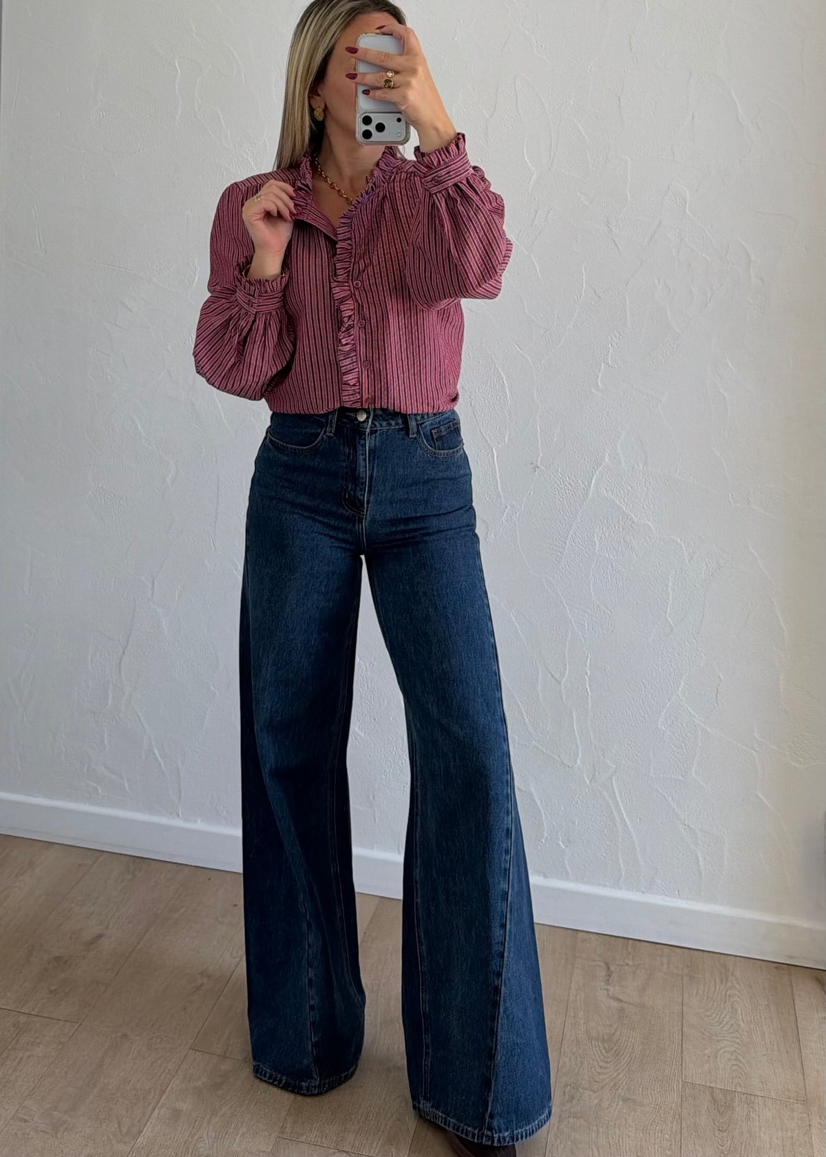Chemise Marjory rayée
