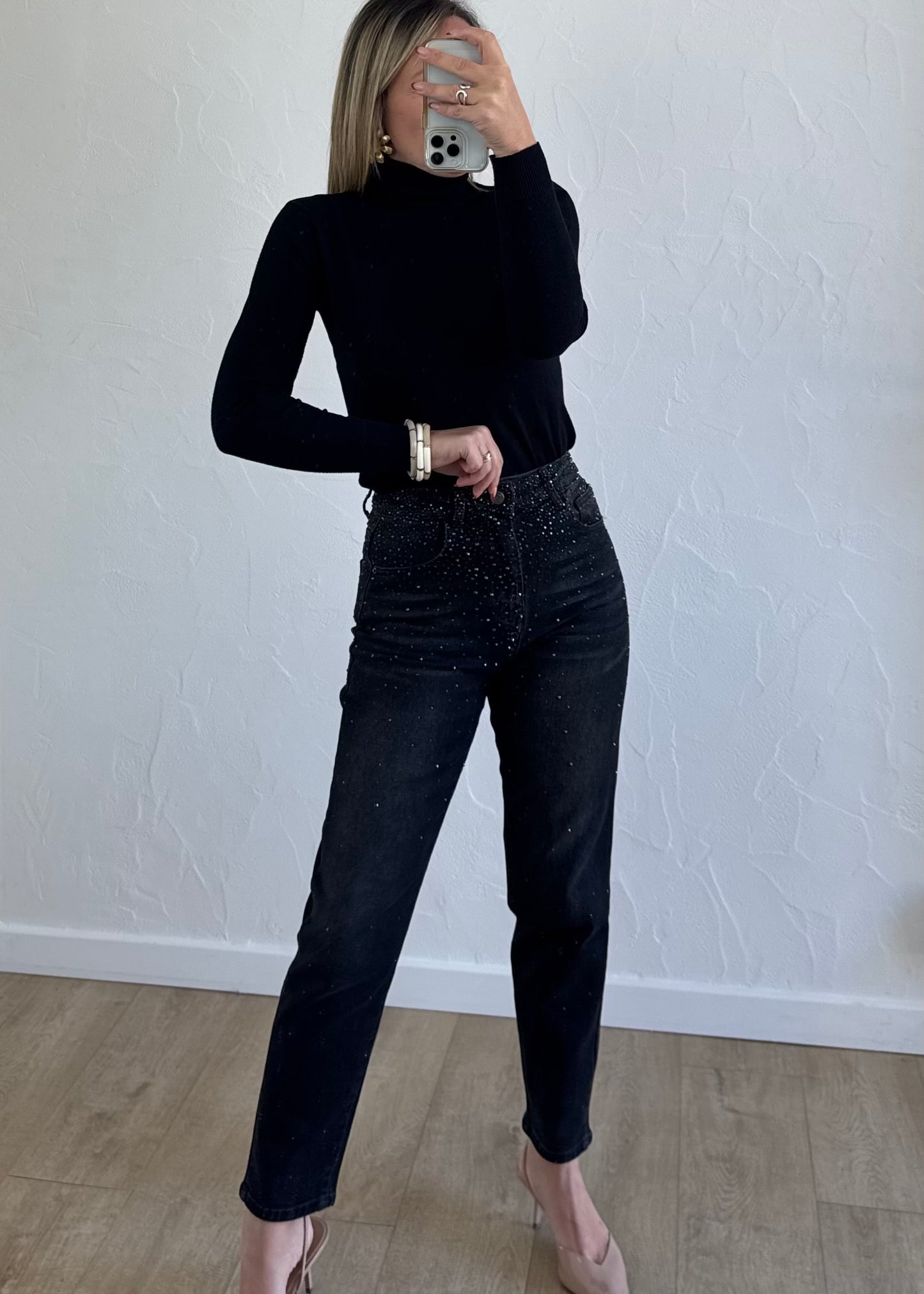 TEE-shirt MARGUERITE Noir