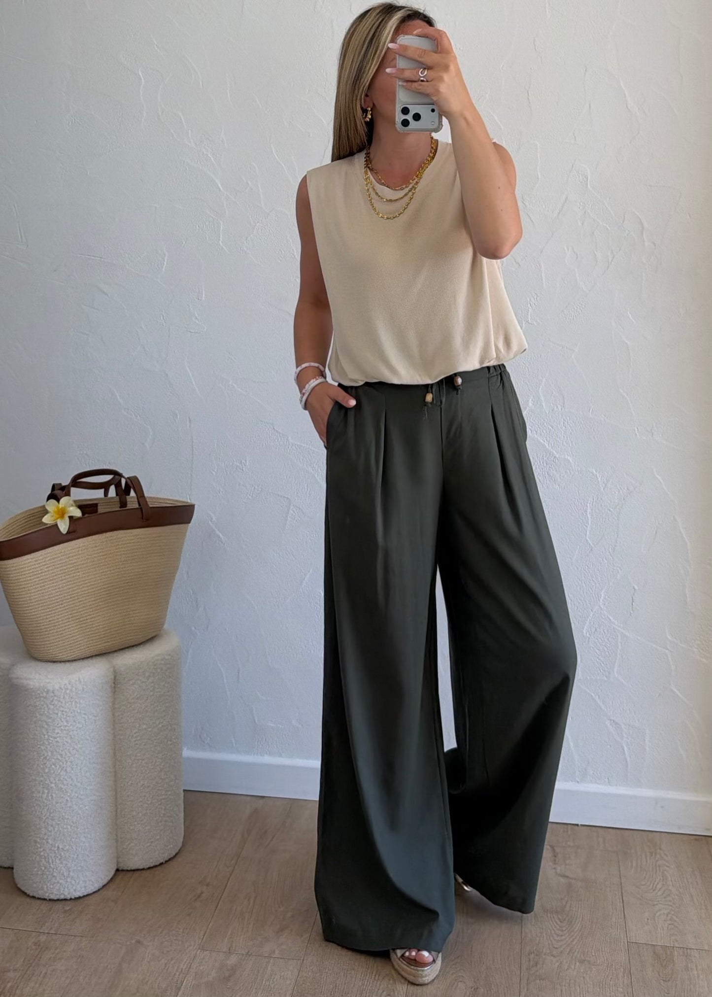Top Louison Beige
