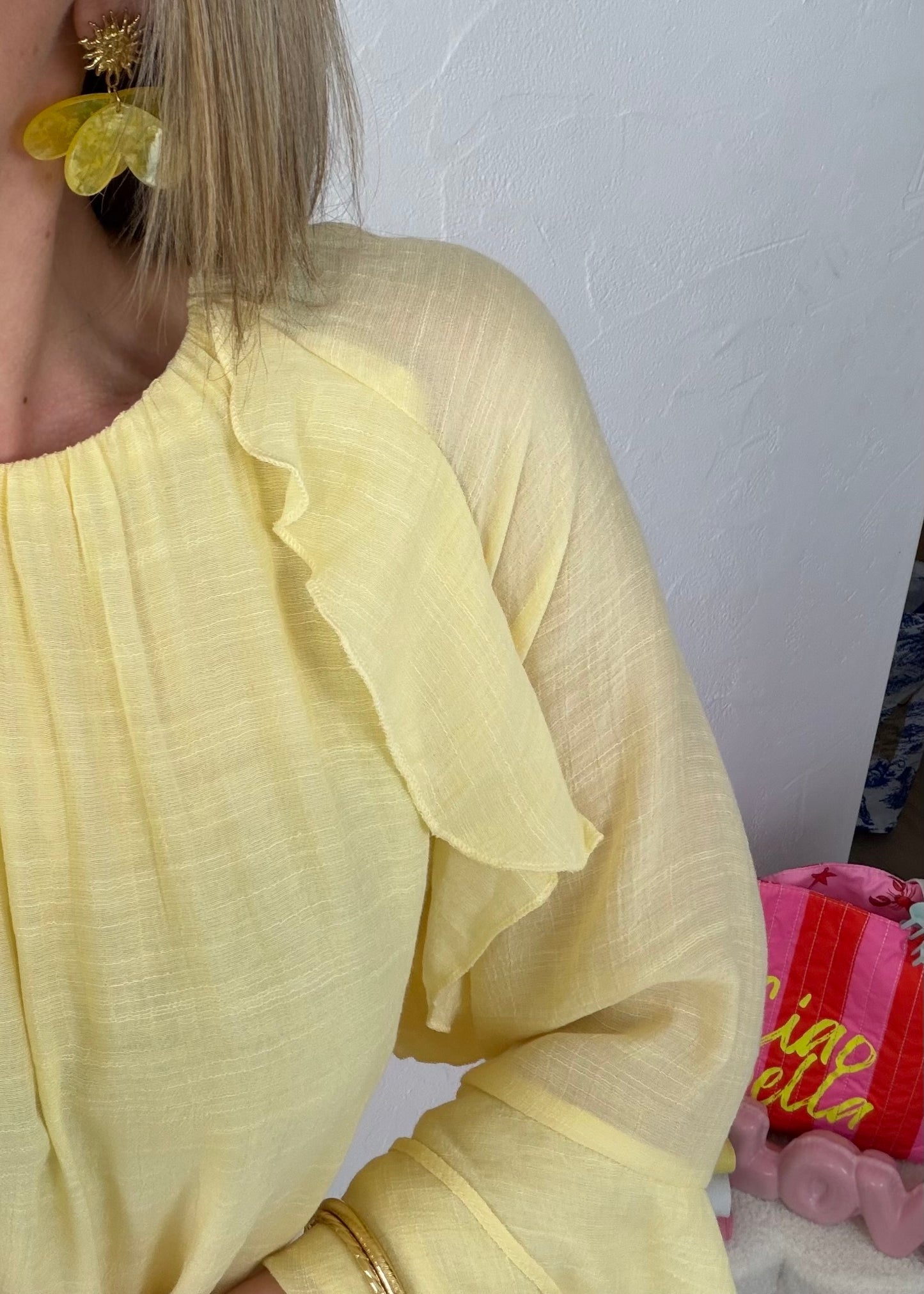 Robe ILYANA Jaune