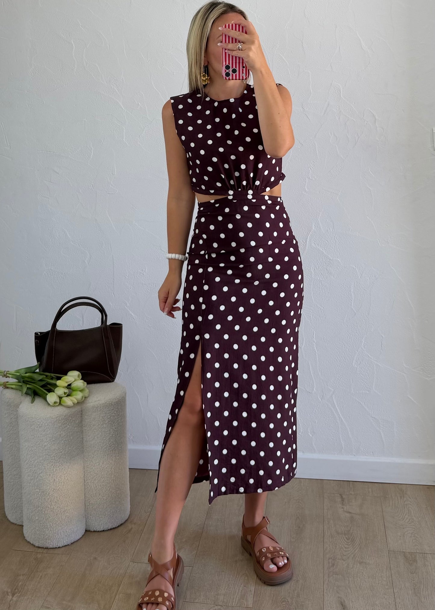 Robe MÉLODIE Bordeaux