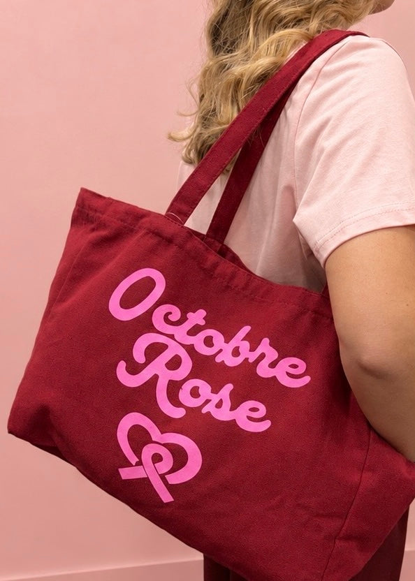Octobre Rose • 1 sac= 1 Don de 5€ reversé à la ligue contre le cancer