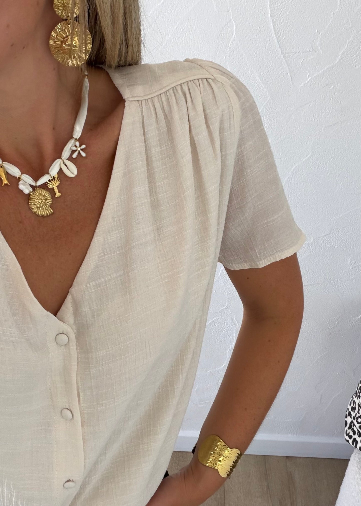 Blouse LYLA Ivoire