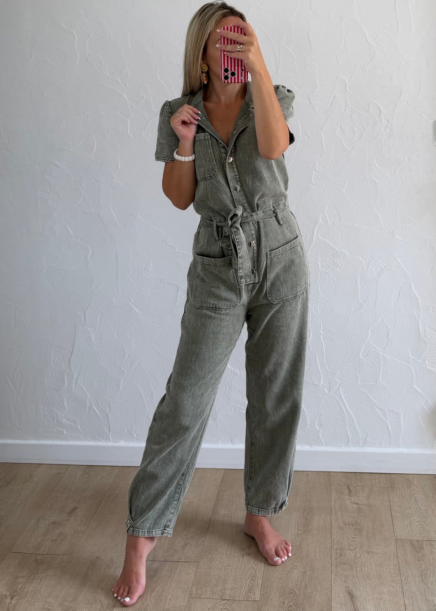Combi-Pantalon AGATHE Kaki