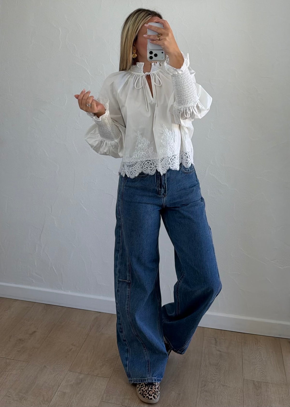Blouse Dolce blanche