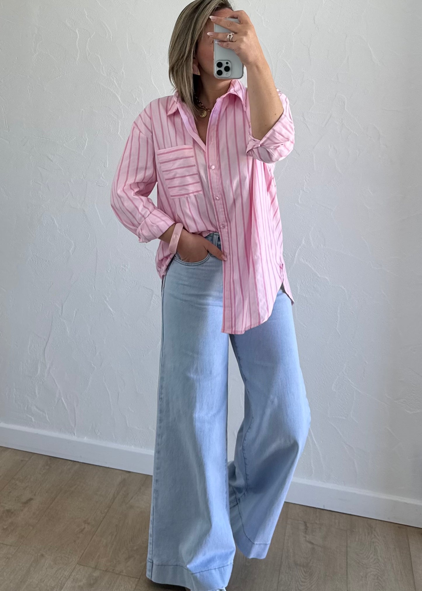 Chemise Juliette Rose