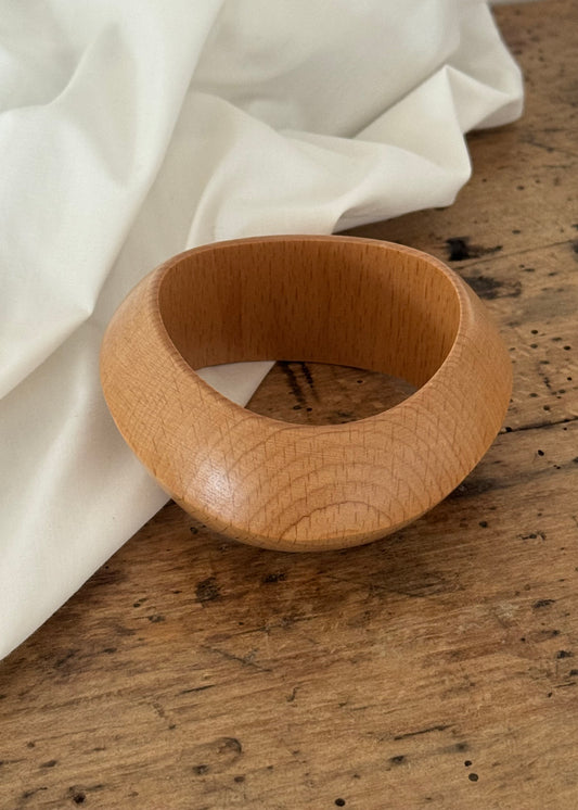 Jonc en bois Beige