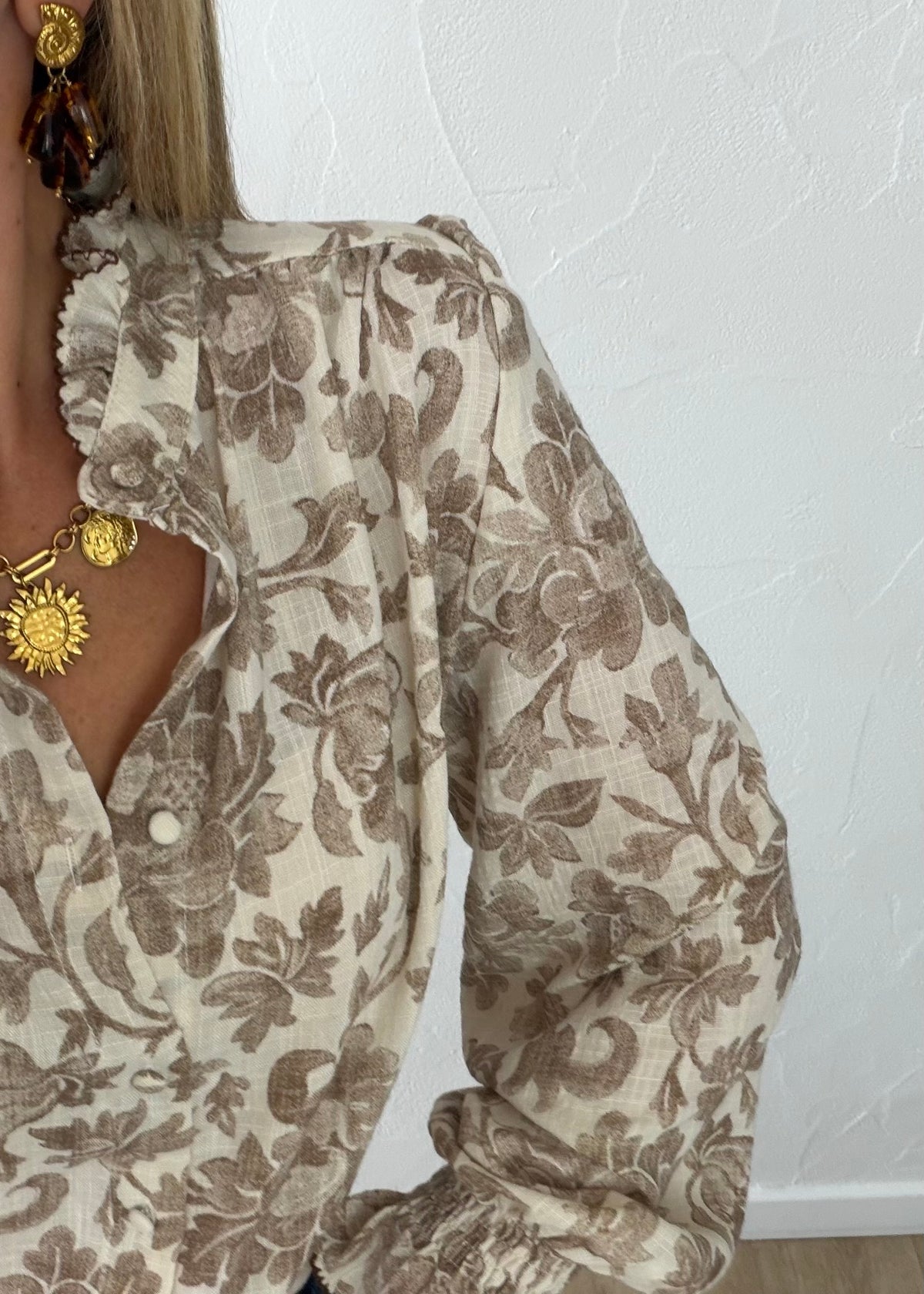 Chemise Loane fleurie