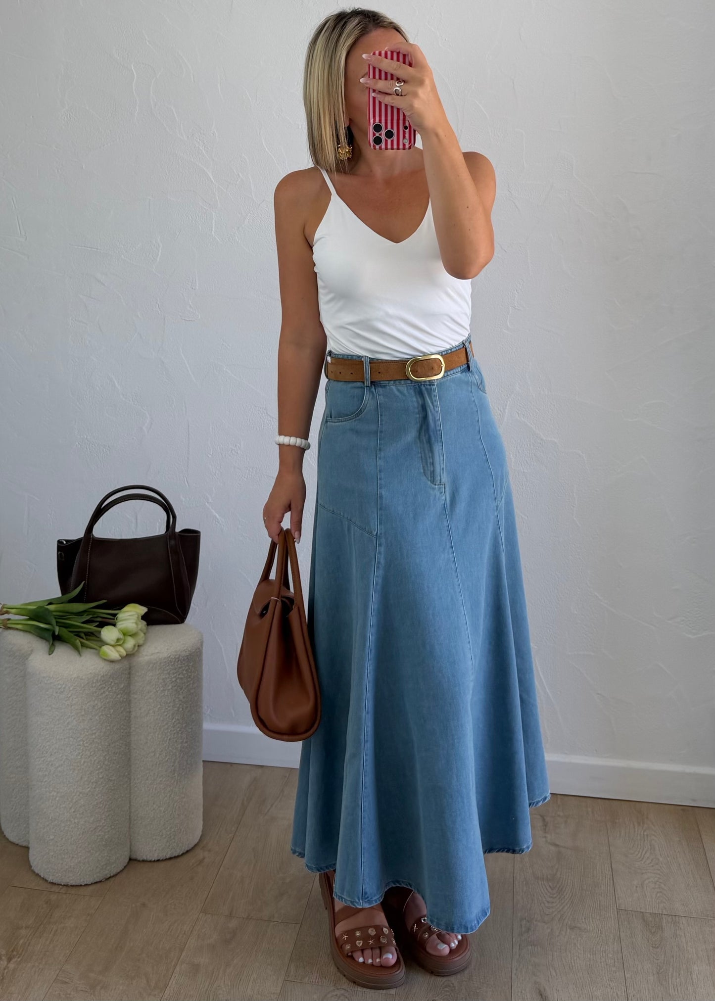 Jupe ROMY Bleu